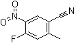 4-Fluoro-2-methyl-5-nitrobenzonitrile Structure,932375-18-3Structure