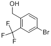 4-Bromo-2-(trifluoromethyl)benzenemethanol Structure,932390-36-8Structure