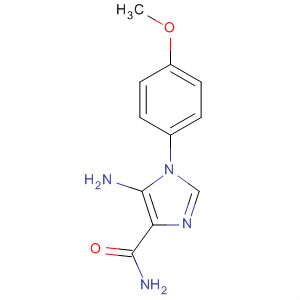 5-氨基-1-(4-甲氧基苯基)-1H-咪唑-4-羧酰胺结构式_93270-70-3结构式