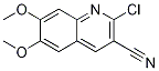 2-Chloro-6,7-dimethoxy-3-quinolinecarbonitrile Structure,93299-56-0Structure