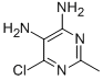 6-Chloro-2-methylpyrimidine-4,5-diamine Structure,933-80-2Structure