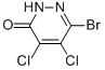 6-Bromo-4,5-dichloro-3(2h)-pyridazinone Structure,933041-14-6Structure