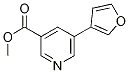 Methyl 5-(furan-3-yl)pyridine-3-carboxylate Structure,93349-98-5Structure