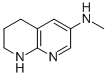 (5,6,7,8-Tetrahydro-[1,8]naphthyridin-3-yl)-methylamine Structure,933695-41-1Structure