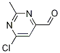 6-Chloro-2-methyl-4-pyrimidinecarboxaldehyde Structure,933702-42-2Structure