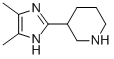  3-(4,5-二甲基-1H-咪唑-2-基)-哌啶结构式_933713-86-1结构式