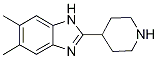 5,6-Dimethyl-2-piperidin-4-yl-1h-benzimidazole Structure,933745-04-1Structure