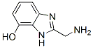 1H-benzimidazol-7-ol, 2-(aminomethyl)- Structure,933747-87-6Structure