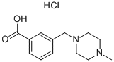 Benzoic acid, 3-[(4-methyl-1-piperazinyl)methyl]-, hydrochloride Structure,934020-51-6Structure