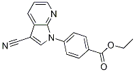 4-(3-Cyano-1h-pyrrolo[2,3-b]pyridin-1-yl)-benzoic acid ethyl ester Structure,934290-82-1Structure