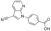 4-(3-Cyano-1h-pyrrolo[2,3-b]pyridin-1-yl)-benzoic acid Structure,934290-83-2Structure