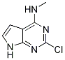 2-Chloro-n-methyl-7h-pyrrolo[2,3-d]pyrimidin-4-amine Structure,934524-27-3Structure