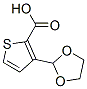 3-(1,3-Dioxolan-2-yl)-2-thiophenecarboxylic acid Structure,934570-44-2Structure