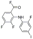 3,4-Difluoro-2-(2-fluoro-4-iodophenylamino)benzoyl fluoride Structure,934664-19-4Structure