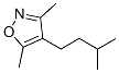 (9ci)-3,5-二甲基-4-(3-甲基丁基)-异噁唑结构式_93548-16-4结构式