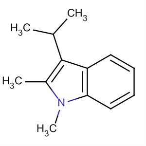 3-Isopropyl-1,2-dimethyl-1h-indole Structure,93549-89-4Structure