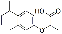 2-[3-甲基-4-(1-甲基丙基)苯氧基]-丙酸结构式_93570-95-7结构式