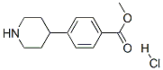 Methyl 4-(Piperidin-4-yl)Benzoate Hydrochloride Structure,936130-82-4Structure