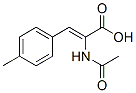 (Z)-2-乙酰氨基-3-(对甲苯)丙烯酸结构式_93634-59-4结构式