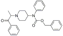 4-(N-苯基-N-苄氧羰酰基)-1-(2’-苯丙酮基)哌啶结构式_936498-12-3结构式