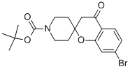 N-boc-7-bromo-4-oxo-3,4-dihydro-1h-spiro[chromene-2,4-piperidine] Structure,936648-38-3Structure