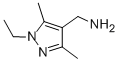 (1-Ethyl-3,5-dimethyl-1H-pyrazol-4-yl)methylamine Structure,936940-14-6Structure