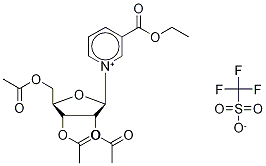 3-(乙氧羰基)-1-(2,3,5-三-O-乙酰基-beta-D-呋喃核糖基)-吡啶鎓三氟甲烷磺酸酯结构式_936945-09-4结构式