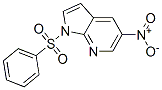 1H-Pyrrolo[2,3-b]pyridine, 5-nitro-1-(phenylsulfonyl)- Structure,937012-11-8Structure