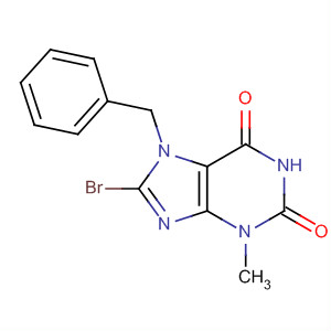 8-Bromo-3,7-dihydro-3-methyl-7-(phenylmethyl)-1h-purine-2,6-dione Structure,93703-26-5Structure