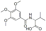 3-Methyl-2-[(3,4,5-trimethoxybenzoyl)amino]butanoic acid Structure,93709-68-3Structure