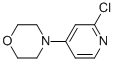 4-(2-Chloro-4-pyridinyl)morpholine Structure,937202-67-0Structure