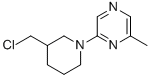 2-[3-(Chloromethyl)piperidino]-6-methylpyrazine Structure,937795-92-1Structure