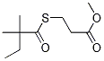 3-[(2,2-Dimethyl-1-oxobutyl)thio]propanoic acid methyl ester Structure,938063-63-9Structure