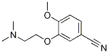 3-[2-(Dimethylamino)ethoxy]-4-methoxybenzonitrile Structure,938239-74-8Structure