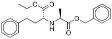 (-)-N-(1-r-ethoxycarbonxyl-3-phenylpropyl)-l-alanine benzyl ester Structure,93841-86-2Structure