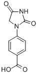 4-(2,4-Dioxoimidazolidin-1-yl)benzoic acid Structure,938458-79-8Structure