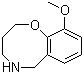 10-Methoxy-3,4,5,6-tetrahydro-2H-1,5-benzoxazocine Structure,938459-13-3Structure