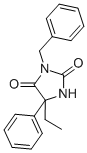 3-Benzyl-5-ethyl-5-phenyl-2,4-imidazolidinedione Structure,93879-40-4Structure