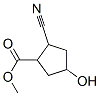 2-Cyano-4-hydroxy-cyclopentane-carboxylic acid methyl ester Structure,93929-60-3Structure