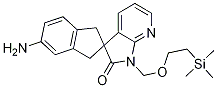 5-Amino-1-((2-(trimethylsilyl)ethoxy)methyl)-1,3-dihydrospiro[indene-2,3-pyrrolo[2,3-b]pyridin]-2(1h)-one Structure,939384-55-1Structure