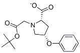 N-boc-methyl (2s,4s)-4-phenoxy-2-pyrrolidine carboxylate Structure,93967-75-0Structure