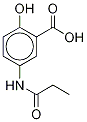 N-Propionyl Mesalazine Structure,93968-80-0Structure