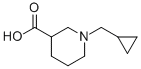 1-(Cyclopropylmethyl)piperidine-3-carboxylic acid Structure,939757-45-6Structure