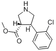 Methyl 4-(2-chlorophenyl)pyrrolidine-3-carboxylate Structure,939758-11-9Structure