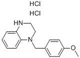 1-(4-Methoxy-benzyl)-1,2,3,4-tetrahydro-quinoxaline 2hcl salt Structure,939760-14-2Structure