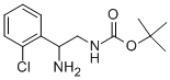 [2-氨基-2-(2-氯-苯基)-乙基]-氨基甲酸叔丁酯盐酸盐结构式_939760-39-1结构式