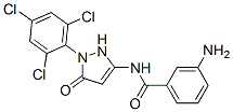 3-氨基-N-[5-氧代-1-(2,4,6-三氯苯基)-2,5-二氢-1H-吡唑]-苯甲酰胺结构式_939889-30-2结构式