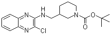 3-[(3-Chloro-quinoxalin-2-ylamino)-methyl ]-piperidine-1-carboxylic acid tert-butyl ester Structure,939986-06-8Structure