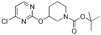 Tert-butyl3-((4-chloropyrimidin-2-yl)oxy)piperidine-1-carboxylate Structure,939986-47-7Structure