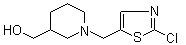 [1-(2-Chloro-thiazol-5-ylmethyl)-piperidin-3-yl]-methanol Structure,939986-52-4Structure